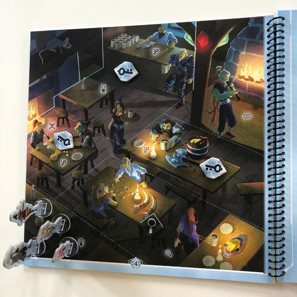 Abenteuerbuchspiele Der Herr der Träume vs. Komanauten Brettspiele